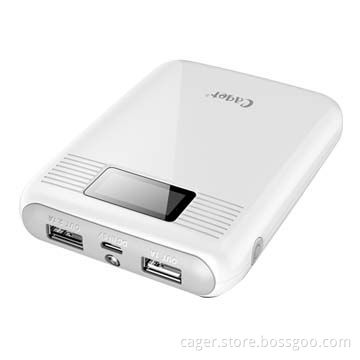 Smart Power Bank for Phone & Tablet PC 10,000mAh, Double USB 1A, 2.1A with Competitive Price